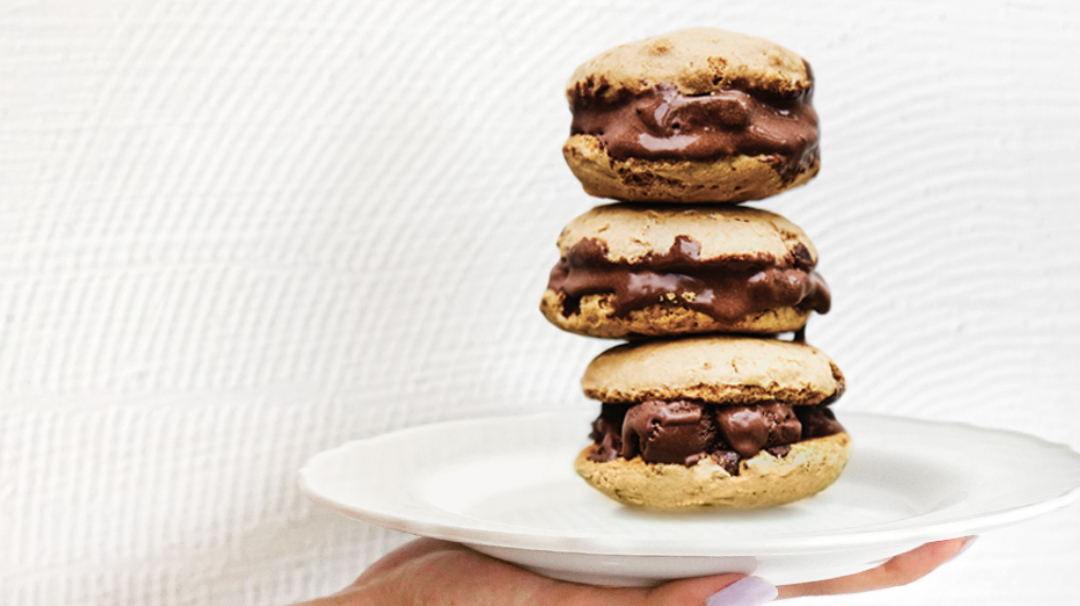 Recette de crème glacée au chocolat caramel