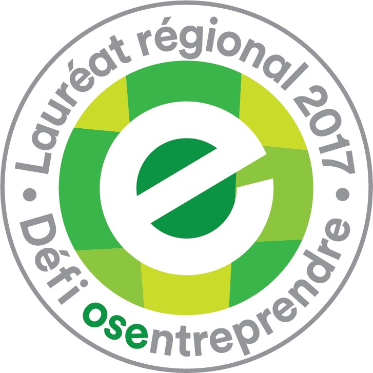 Lauréat régional 2017 défi osentreprendre/ Regional winner 2017 osentreprendre challenge