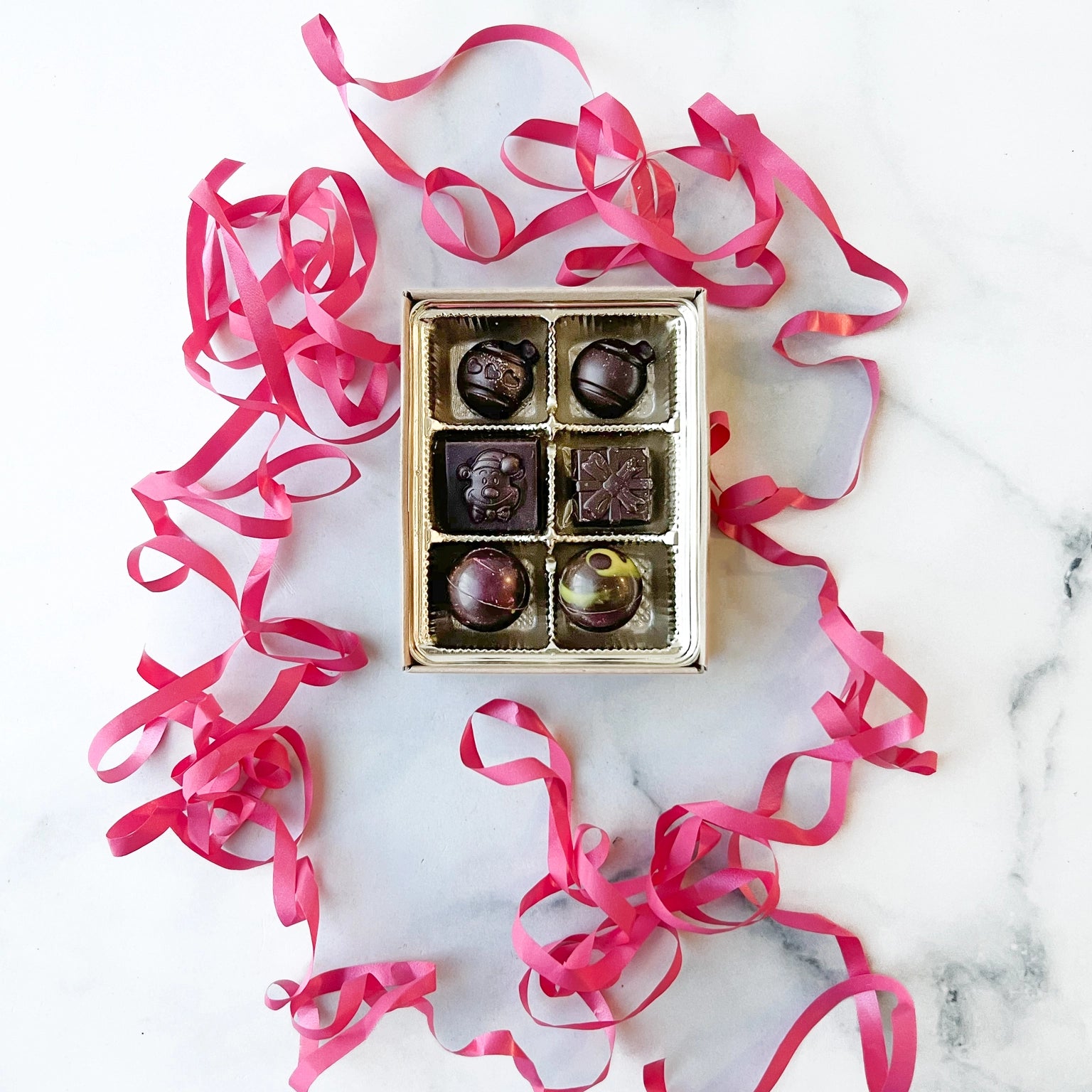 boîte de 6 chocolat