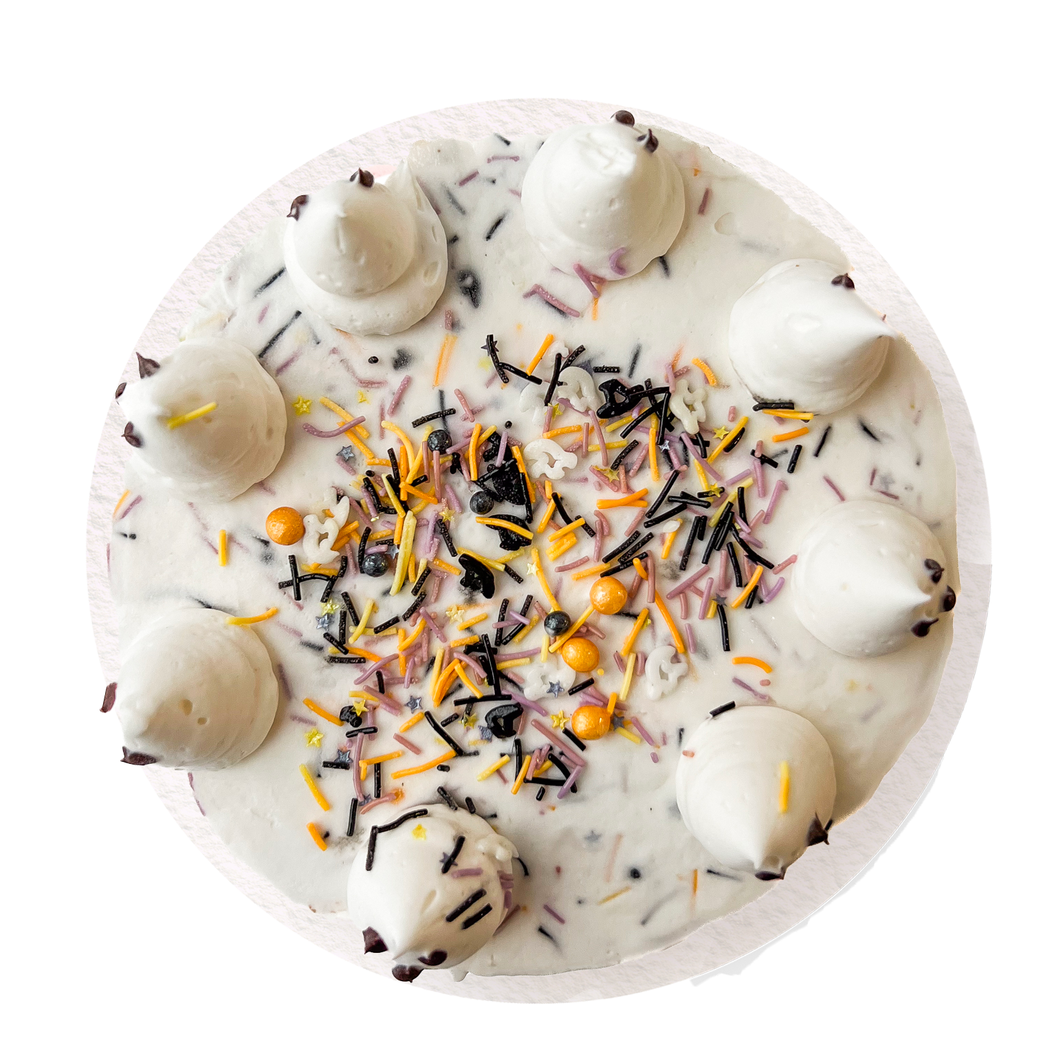 Gâteau Fantôme Confetti