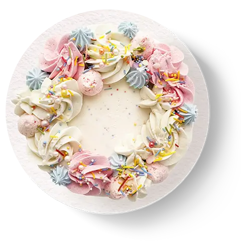Gâteau Confetti
