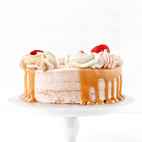 Gâteau Fraise sans gluten