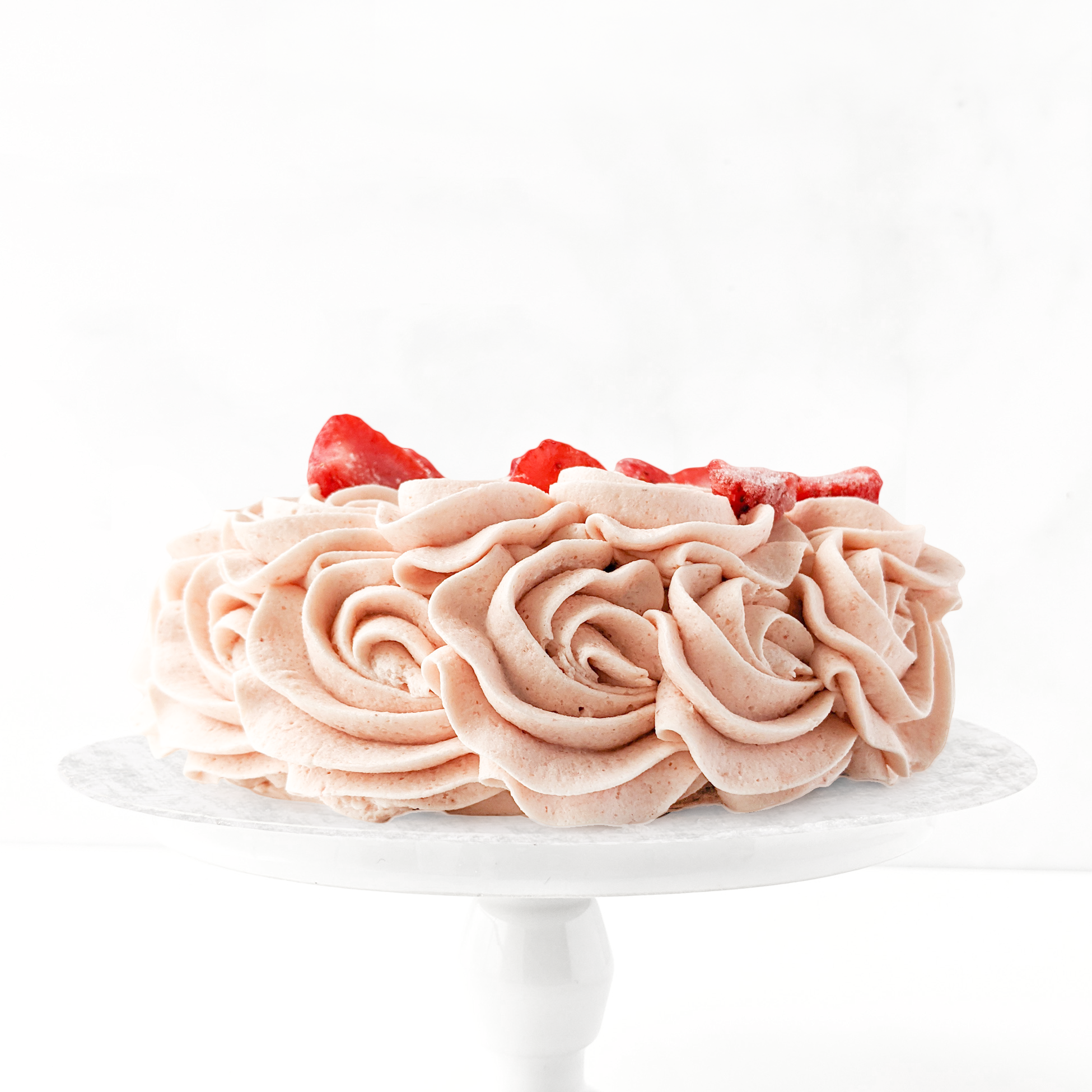 Gâteau rosette chocolat ou vanille végane, sans gluten, sans arachides, sans oeufs, sans noix, sans produits laitiers, sans soja, sans sésame, sans fruits de mer, sans sulfite, sans moutarde.