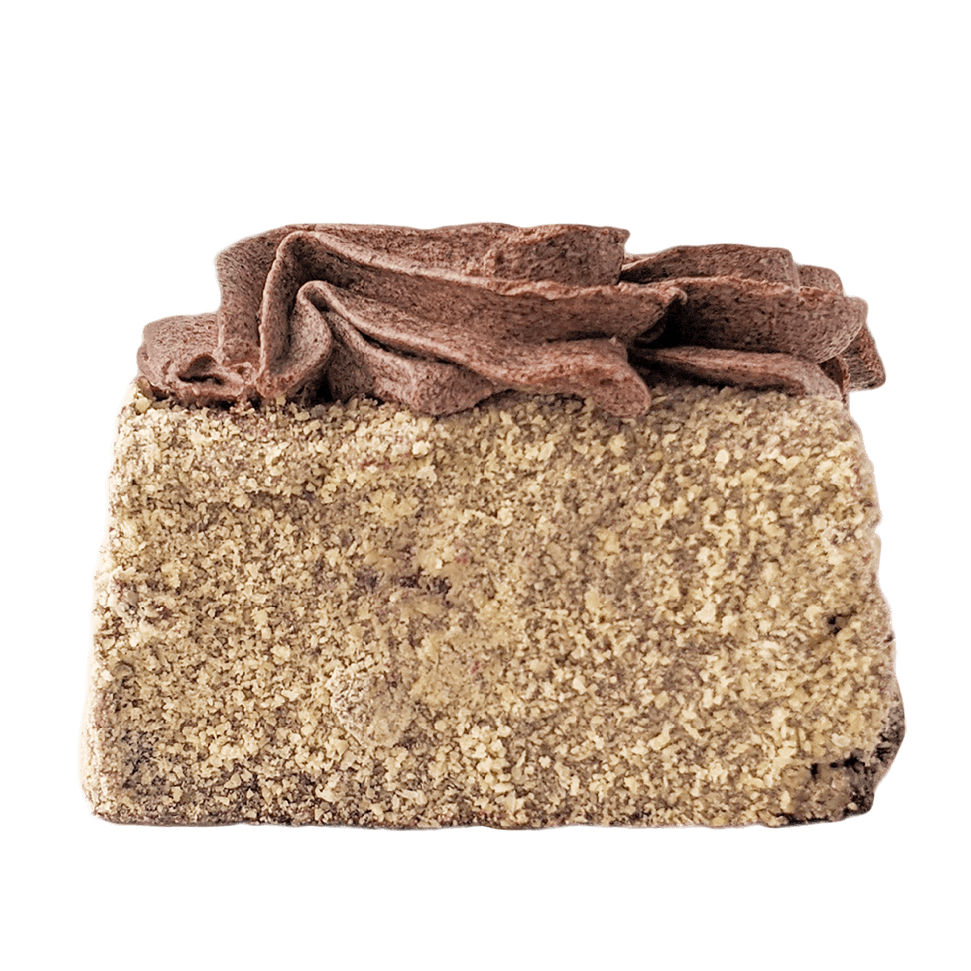 Gâteau Moka végane, sans gluten, sans arachides, sans oeufs, sans noix, sans produits laitiers, sans soja, sans sésame, sans fruits de mer, sans sulfite, sans moutarde.