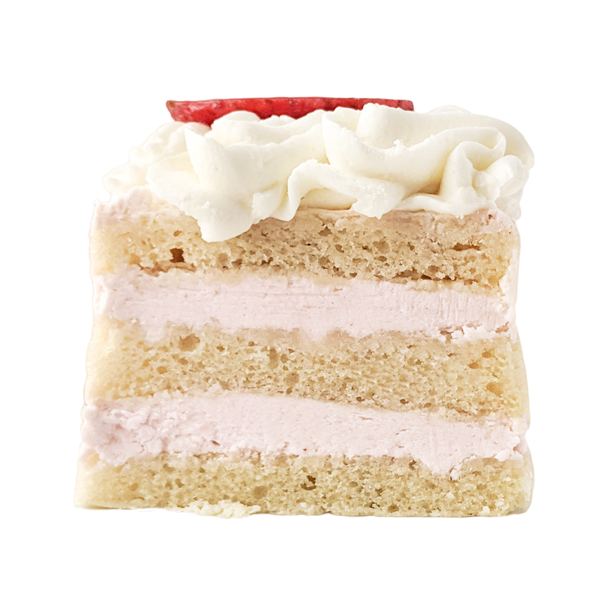 Gâteau Shortcake aux fraises végane, sans gluten, sans arachides, sans oeufs, sans noix, sans produits laitiers, sans soja, sans sésame, sans fruits de mer, sans sulfite, sans moutarde.