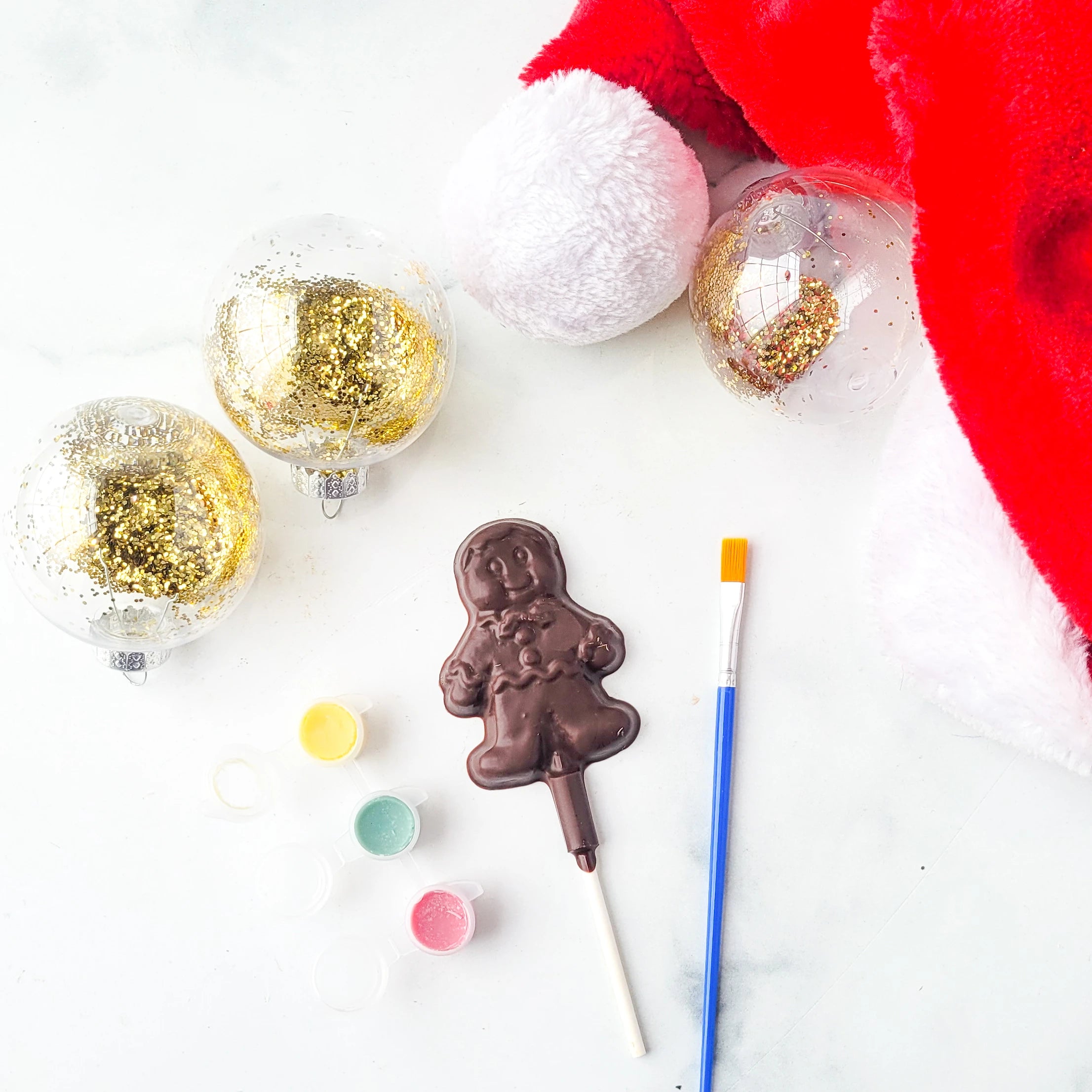 Bonhomme en Pain d'Épice au Chocolat à Décorer