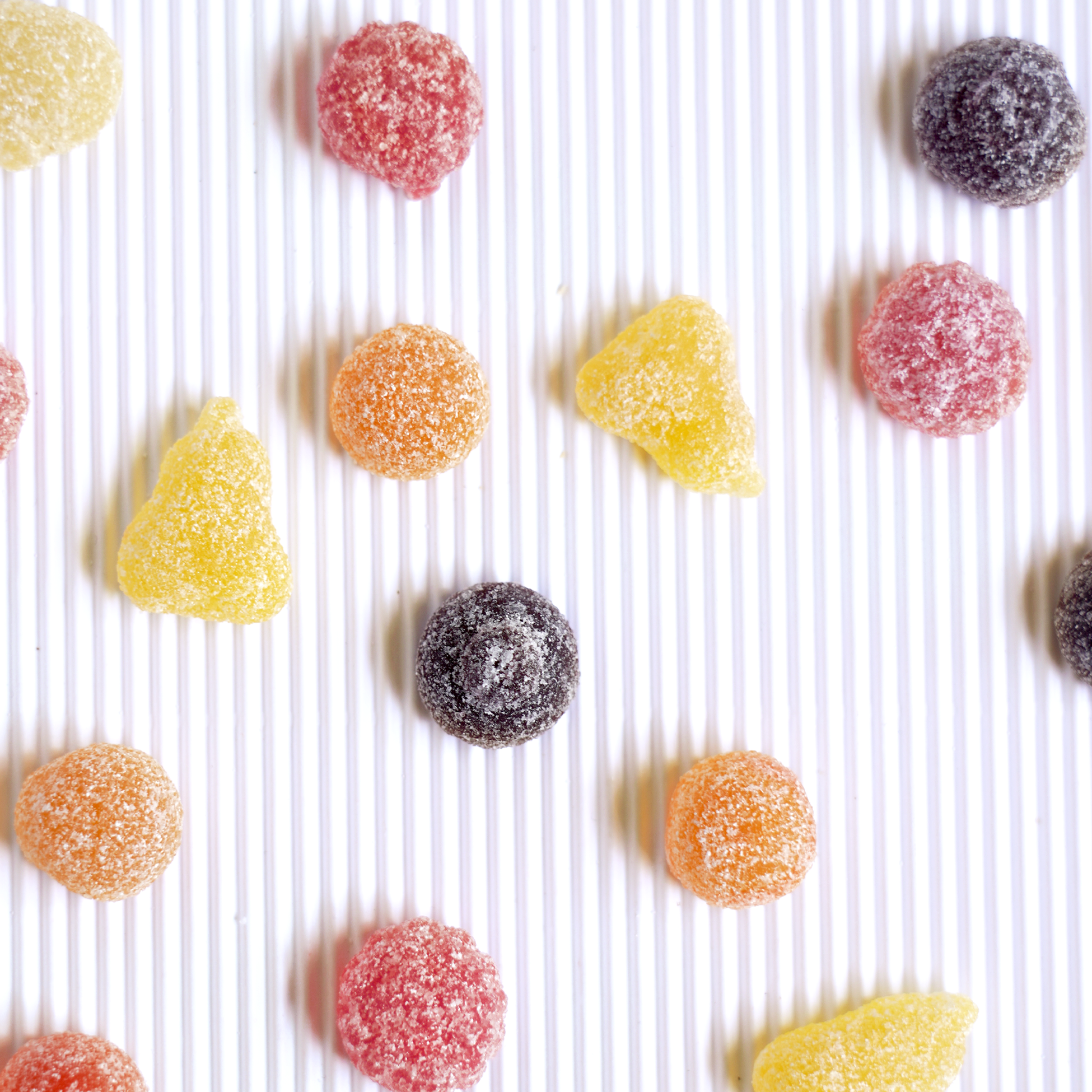 Bonbons acidulés aux fruits sans sucre 100 g
